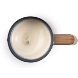 Domo DO745MF Espumador de Leche 500 W 150 ml Base 360° Gris/Madera