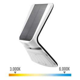 Aplique solar 3,5 W 430lm recargable sensor presencia (2-8m) color blanco 10,5x13cm edm Precio: 17.78999959. SKU: S7908649