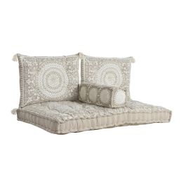 Sillon DKD Home Decor Beige 76 x 65 x 155 cm Set de 4 Sillon DKD Home Decor Beige 76 x 65 x 155 cm Set de 4