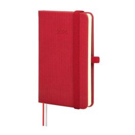 Agenda Anual (2026) Finocam Minimal Textura Cosida Tapa Dura Con Goma M2 82X127 S/V Apais. Rojo Precio: 10.50000006. SKU: B1ANHKRSS8