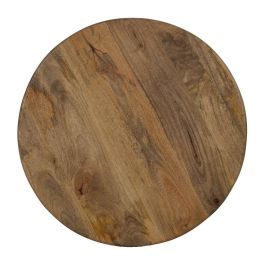 Mesita Miel Madera de Mango Decoración 50 X 50 X 50 cm