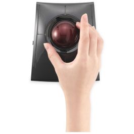 Kensington SlimBlade Pro Trackball, Ambidextro, Óptico, RF Wireless + Bluetooth + USB Type-A, 1600 DPI, Negro