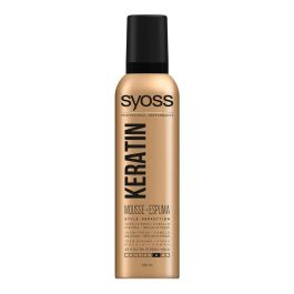 Syoss KERATIN Mousse Flexible y Brillo para Cabello, Fijación Extra Fuerte, 250 ml Precio: 3.50000002. SKU: S0568089