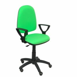 Piqueras y Crespo Silla Ayna Giratoria Contacto Permanente Brazos-F Tejido Bali Verde Pistacho - Silla de Oficina Ergonómica Precio: 120.50000017. SKU: S5702460