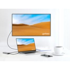 MANHATTAN 7-in-1 Dockingstation HDMI RJ45 2xUSB-A SD/MicroSD