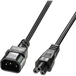 Lindy Cable de Alimentación 3m IEC C14 a IEC C5, Negro, H05-VVF 3G*1mm², sin plomo, resistente -10 a 70°C, 10 años garantía Precio: 10.50000006. SKU: B199V4K6X4