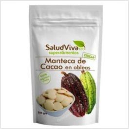 SALUD VIVA Manteca de Cacao en Obleas 250g Bio, Vegan, Sin Gluten y Sin Azúcares Añadidos para Postres y Repostería Precio: 21.9499995. SKU: B17TPFWQNP