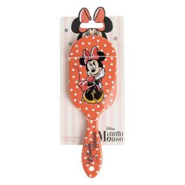 Cerdá Cepillo Rectangular Infantil para el pelo Minnie Mouse Original Disney para Niños +3 Años, Color Rojo 10x20x0.1cm Cerdá Cepillo Rectangular Infantil para el pelo Minnie Mouse Original Disney para Niños +3 Años, Color Rojo 10x20x0.1cm