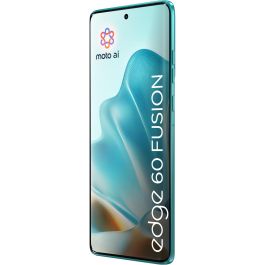 Motorola edge 60 fusion 256GB 8GB RAM 5G 6.67" P-OLED 120Hz 50MP Cámara 5200mAh IP68 Turquesa