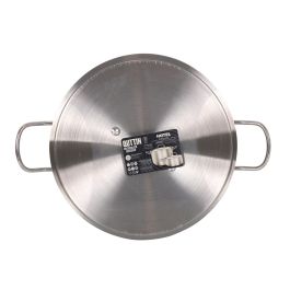 Cacerola Baja con Tapa Acero Inoxidable 28 cm 4.3L Quttin (2 Unidades) Cacerola Baja con Tapa Acero Inoxidable 28 cm 4.3L Quttin (2 Unidades)