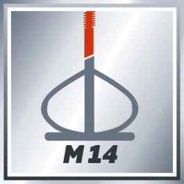 Einhell TE-MX 1600-2 CE Mortero Mezclador de Pintura y Polvo Ergonómico 1600 W, Velocidad Variable
