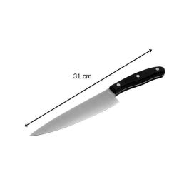 Nirosta FAC1697070580425 - Juego de 4 cuchillos de cocina, 20, 22, 26 y 31 cm