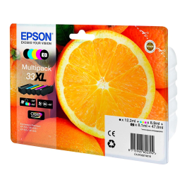 EPSON Expression Home XP-530/XP630/XP830 Cartucho Multipack 5 colores 33XL