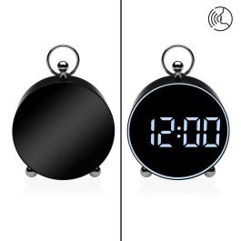 Reloj-Despertador Versa Blanco Negro