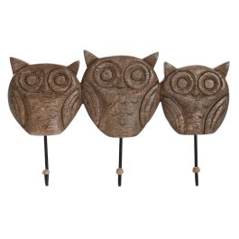 DKD Home Decor Perchero Pared Alpino Marron Negro Metal Mango 5 x 18 x 29 cm (2 Unidades) Precio: 28.49999999. SKU: B1EJ9L5R6N