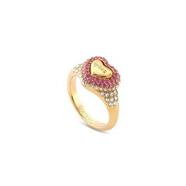 Anillo Mujer Guess JUBR05009JWYGPK56 Dorado 16 Anillo Mujer Guess JUBR05009JWYGPK56 Dorado 16
