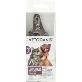 Vetocanis Cortaúñas para Perros - Cuchillas Acero Inoxidable - 2 Tamaños con Tope de Seguridad para Uñas