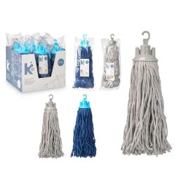 Arte Regal Fregona Algodon 200gr, Colores Surtidos. Material: Algodón. Dimensiones: 8x28x8 cm (Set de 12) Precio: 17.5000001. SKU: S3600677