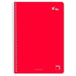 Bloc Pacsa Xtra Tapa Extra 4º 80H Pauta 2,5 60G. Rojo 5 unidades Precio: 8.68999978. SKU: B1FHFGDD9T