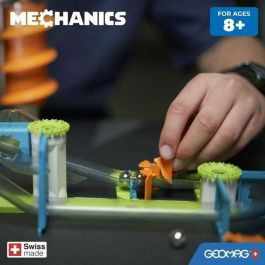 Geomag GMV00 Mecánica Gravity 67 Piezas Construcción Magnética Juguete Educativo para Niños de 8 Años