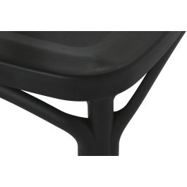 Silla Terraza Y Jardin DKD Home Decor Negro 51 x 88 x 48 cm (4 Unidades) Silla Terraza Y Jardin DKD Home Decor Negro 51 x 88 x 48 cm (4 Unidades)