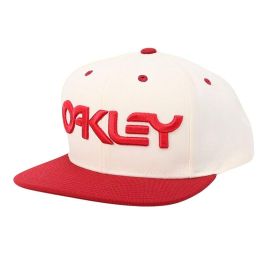 Gorra Deportiva Oakley Mark III Talla única Blanco Rojo Precio: 32.4159. SKU: B14AAKP6GX