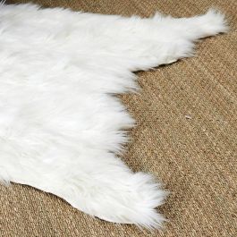 Alfombra Blanca Home Deco Factory 120x158 cm 