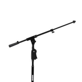 Soporte De Micrófono De Suelo Con Base Trípode, Altura Regulable Y Mango Ergonómico