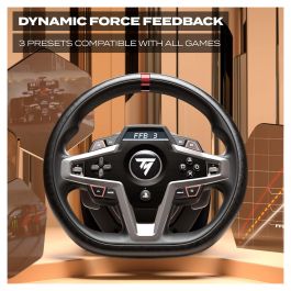Thrustmaster Volante T248P FF Wheel con Pedales para PS5/PC Force Feedback Alámbrico Negro
