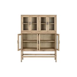 Vitrina Home ESPRIT Cristal madera de mindi 120 X 41 X 160 CM