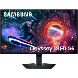Samsung Monitor Gaming Curvo 27" OLED G50SF S27FG506SU, Quad HD 180 Hz, 0.03ms GTG, Negro