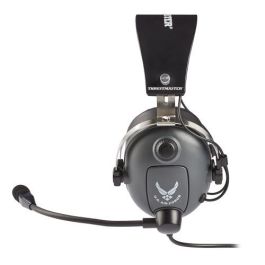 Thrustmaster 4060196 Auriculares Gaming T.Flight U.S. Air Force Edition-DTS Alámbrico Aviación/Control de Tráfico Aéreo Gris