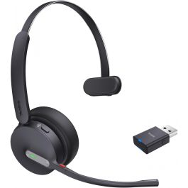 Yealink WH64 Hybrid Mono Teams Auriculares Inalámbricos Bluetooth para Oficina y Centro de Llamadas con Microsoft Teams