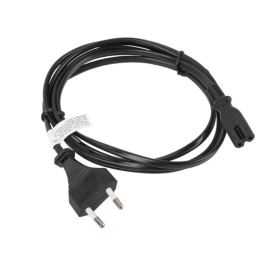 Lanberg Cable de Alimentación CEE 7/16 a IEC 320 C7 Figura de 8 Negro 1.8m Precio: 5.50000055. SKU: S5605122