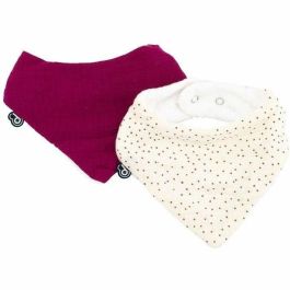 Domiva DOM3700948338438 Pack de 2 Baberos Bandana de Muselina con Lunares Granadina Talla Única Precio: 25.4999998. SKU: B14LYC5WCH