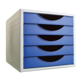 Archivo 2000 Módulo Archivotec 5 Cajones Válido Para Formato Din A4, Fólio Y Subcarpeta 340x270x260 mm Azul Precio: 24.69000039. SKU: S8401198