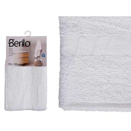 Toalla Lisa 70X130 Color Blanco Berilo (12 Unidades) Precio: 62.89999991. SKU: B139ZQLTKF