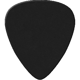 Dunlop Púas Genuine Celluloid Classic Negro Medium - Pack de 12 Unidades