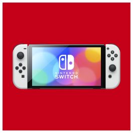 Nintendo Switch OLED Blanca - Consola de Videojuegos con Pantalla OLED de 7 Pulgadas y 64 GB