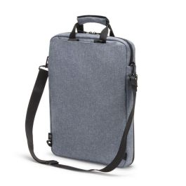 Dicota Eco MOTION 13 - 15.6" Bolso Tote para portátil, Poliéster RPET 600Dx400D, Azul Denim, Ecológico