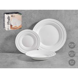 Set Vajilla Ondas Opal 18Pzs Vivalto 28X28CM (2 Unidades) Precio: 49.99292265. SKU: B1BQDCZTEL