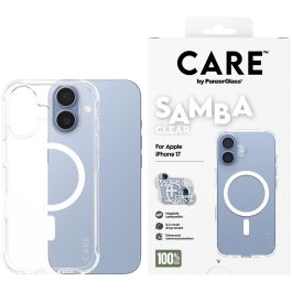 PanzerGlass Samba clear MagSafe Funda Transparente para iPhone 17