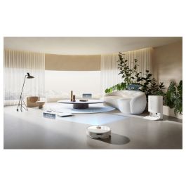 Xiaomi MiRobot Vacuum X10+ Blanco Robot Aspirador con Estación de Carga y Autolimpieza, Potencia 17000 Pa, Navegación Inteligente 3D