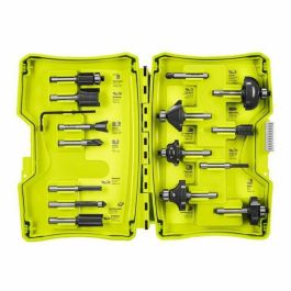 Ryobi RAKRBS15 Caja de 15 Fresas Variadas para Router con Vástago de 6 mm Precio: 75.49999974. SKU: B1FMABC4NS