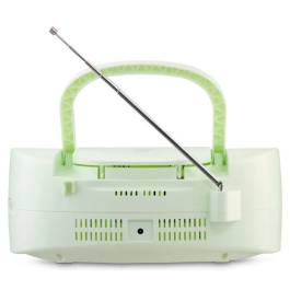 Medion AAAQL64902 Radio CD K7 FM 2x3W RMS Verde