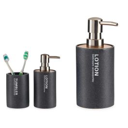 Dosificador Baño De Resina Gris Berilo 7X16CM (12 Unidades) Precio: 62.89999991. SKU: B19R8QSDTT