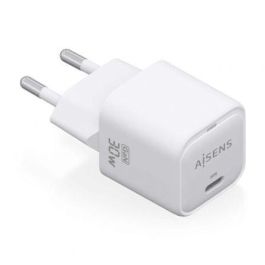 Aisens ASCH-30W1P018-W Cargador de Pared GaN USB-C 30W PD Carga Rápida AI Multiprotocolo para Portátiles Móviles Tablets Blanco Precio: 6.59000001. SKU: B12KNJQBA4