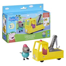 Hasbro Peppa Pig Remolque Del Abuelo Dog F9519 Camión Grúa con Figura Juguete para Niños +3 años