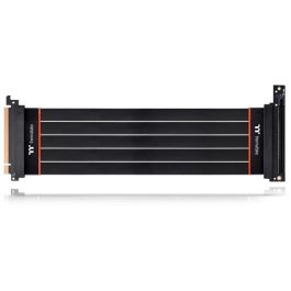 Thermaltake Extensor PCI Express 4.0 16X 30cm Macho a Hembra Ángulo 90° Negro