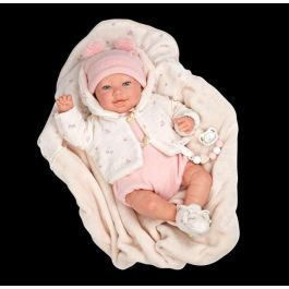 Muñecas Arias Muñeca Reborn 45 cm Elba c/Manta